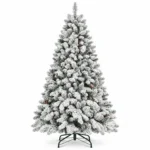 4 ft Flocked Artificial Christmas Tree, 366 Tips