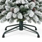 5 ft Flocked Artificial Christmas Tree, 600 Tips