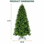 9 ft Artificial Christmas Tree, 2435 Tips