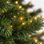 6 ft Artificial Christmas Tree, 850 Tips, 300 Warm White Lights