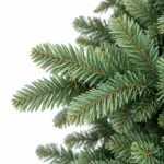 4 ft Unlit Artificial Christmas Tree, Full Blue Green PE/PVC Foliage, 475 Tips, Hinged Branches and Metal Stand for Home or Office