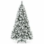 5 ft Flocked Artificial Christmas Tree, 518 Tips