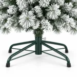 5 ft Flocked Artificial Christmas Tree, 518 Tips