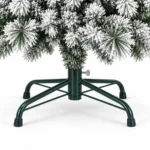 6 ft Flocked Artificial Christmas Tree, 752 Tips
