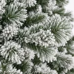 7 ft Flocked Artificial Christmas Tree, 1060 Tips