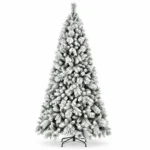 9 ft Flocked Artificial Christmas Tree, 1964 Tips