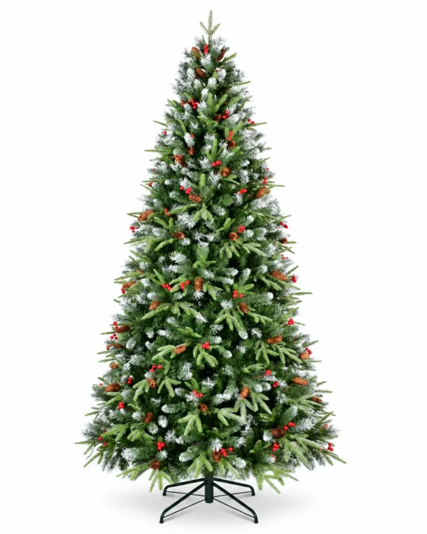 7 ft Artificial Christmas Tree, 2178 Tips
