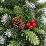7 ft Artificial Christmas Tree, 2178 Tips
