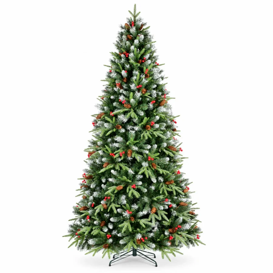 7.5 ft Artificial Christmas Tree, 2514 Tips