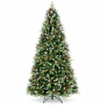 8 ft Artificial Christmas Tree, 2850 Tips