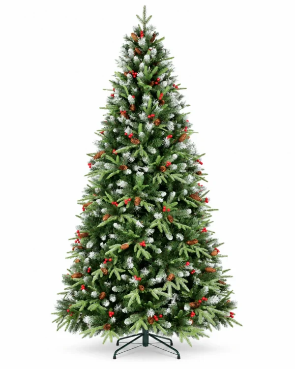 8 ft Artificial Christmas Tree, 2850 Tips