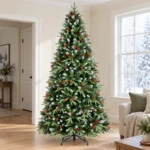 8 ft Artificial Christmas Tree, 2850 Tips