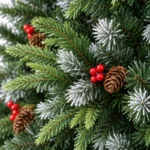 8 ft Artificial Christmas Tree, 2850 Tips
