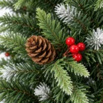 8 ft Artificial Christmas Tree, 2850 Tips