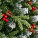 9 ft Artificial Christmas Tree, 3750 Tips