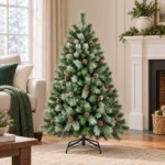 4 ft Artificial Christmas Tree, 376 Tips