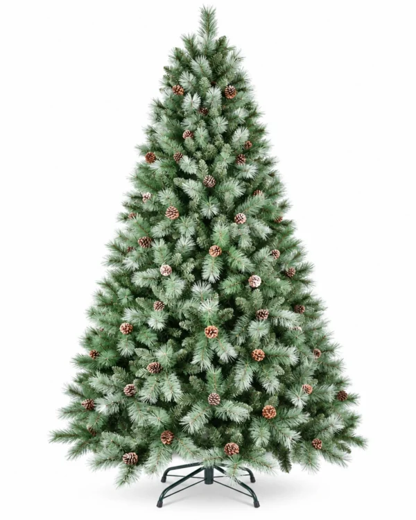 6 ft Artificial Christmas Tree, 988 Tips