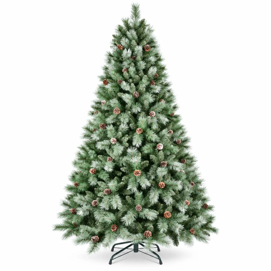 6 ft Artificial Christmas Tree, 988 Tips
