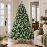 6 ft Artificial Christmas Tree, 988 Tips