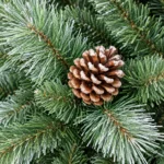 7.5 ft Artificial Christmas Tree, 1588 Tips