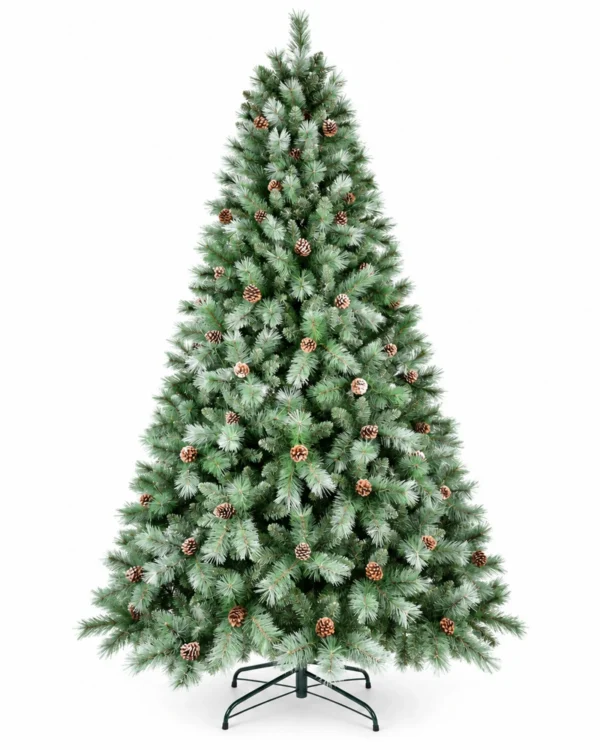 8 ft Artificial Christmas Tree, 1858 Tips