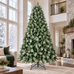 9 ft Artificial Christmas Tree, 2518 Tips