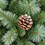 9 ft Artificial Christmas Tree, 2518 Tips
